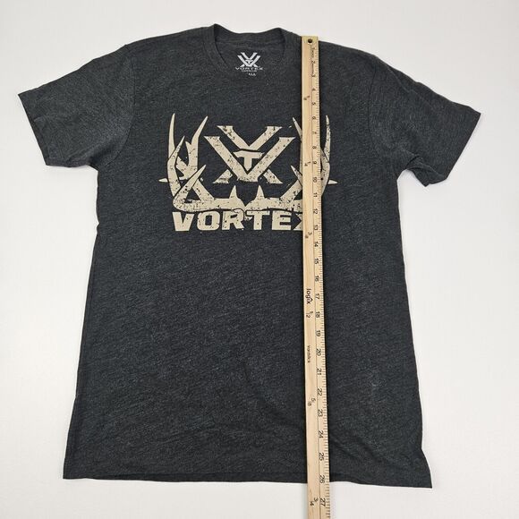 Vortex Optics T-Shirt Men's Small Gray Heather Short Sleeve Crew Neck Graphic - Picture 6 of 7